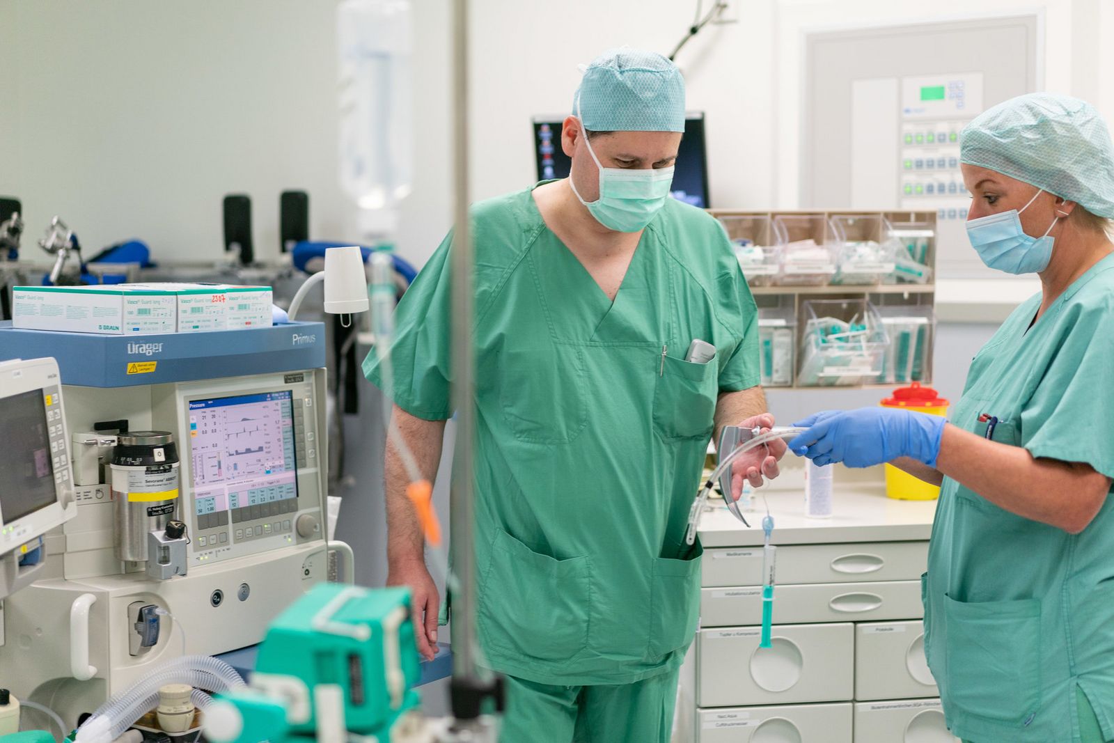 Anästhesie beim ambulanten Operieren im St. Hedwig-Krankenhaus